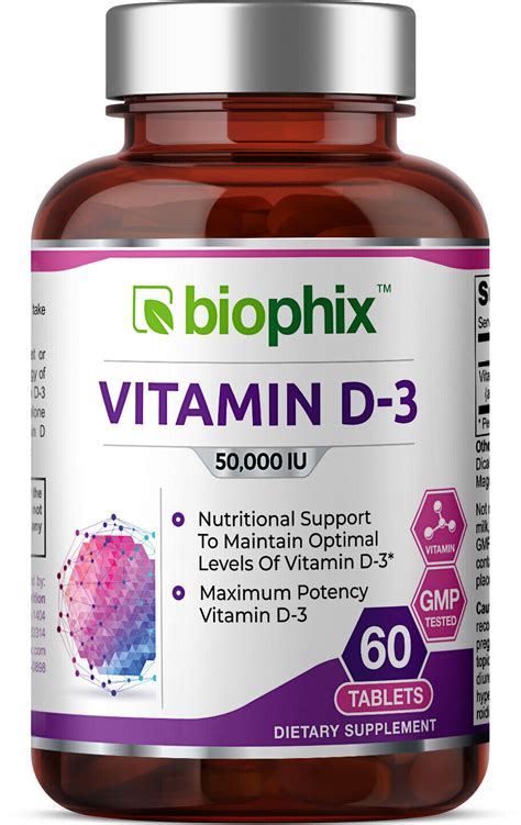 d vitamin 50000 iu side effects